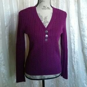 CHAPS Classics Women's Cable Knit Sweater